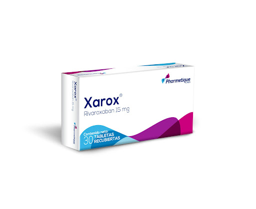 XAROX 15MG X 30 TAB RIVAROXABAN PHARMATIQUE