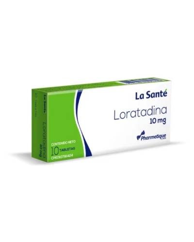 LORATADINA 10MG X 10 TAB LA SANTE