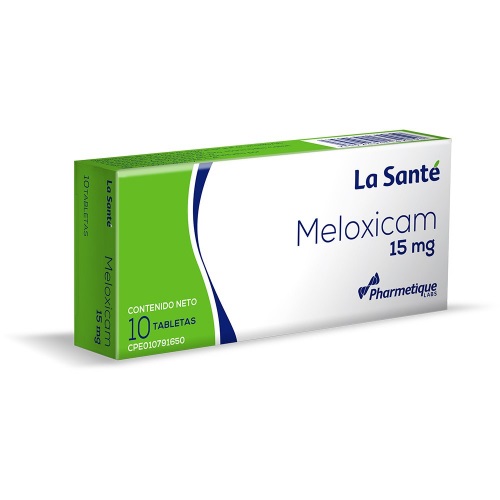 MELOXICAM 15MG X 10TAB LA SANTE