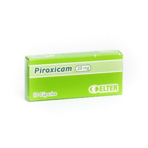 PIROXICAM 20MG X 10 ELTER