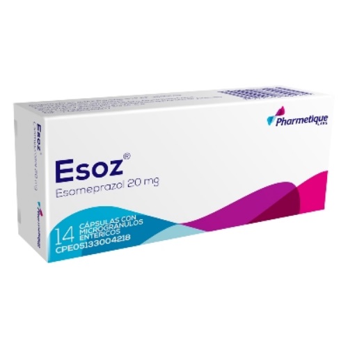 ESOZ 20MG X 14  CAPS PHARMATIQUE