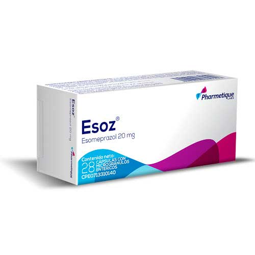 ESOZ 20MG X 28 CAPS PHARMATIQUE