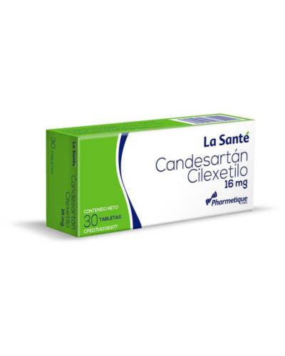 CANDESARTAN 16MG X 30 TAB LA SANTE
