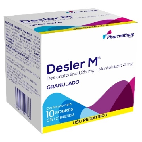 DESLER M X 10 SOBRES PED PHARMATIQUE