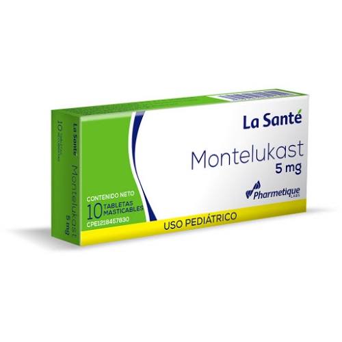 MONTELUKAST 5MG X 10 TAB LA SANTE