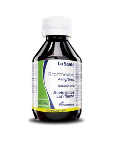 BROMHEXINA JBE PED 4MG X 120ML LA SANTE