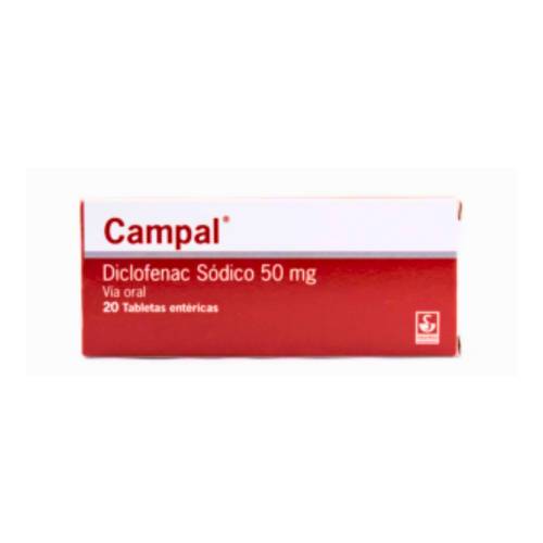 CAMPAL 50MG X 20TAB MEYER DICLOFENAC SODICO