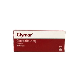 GLYMAR 2MG X 20 TAB MEYER