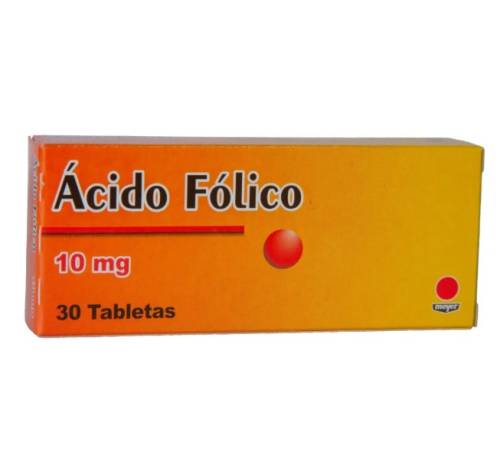 ACIDO FOLICO 10MG X 30TAB MEYER