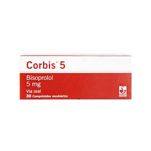 CORBIS 5MG X 30 COMP BISOPROLOL MEYER