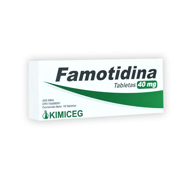 FAMOTIDINA 40MG X 10 TAB KIMICEG