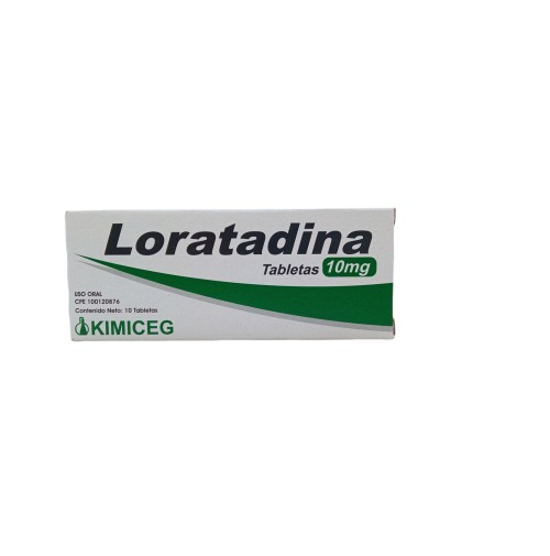 LORATADINA 10MG X 10 TAB KIMICEG