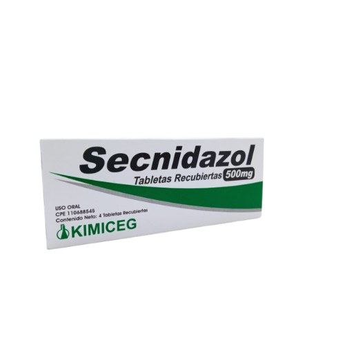 SECNIDAZOL 500MG X 4 TAB KIMICEG