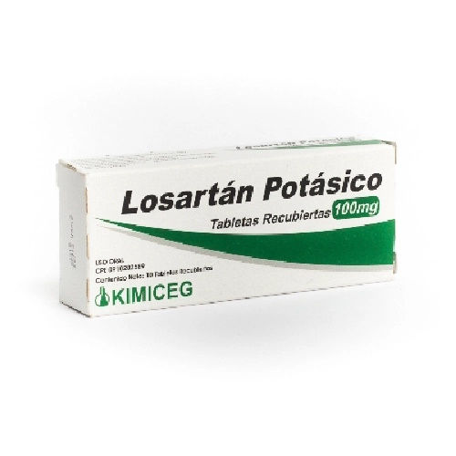 LOSARTAN POTASICO 100MG X 30TAB KIMICEG