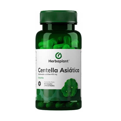 CENTELLA ASIATICA 450MG X 60 CAPS HERBAPLANT