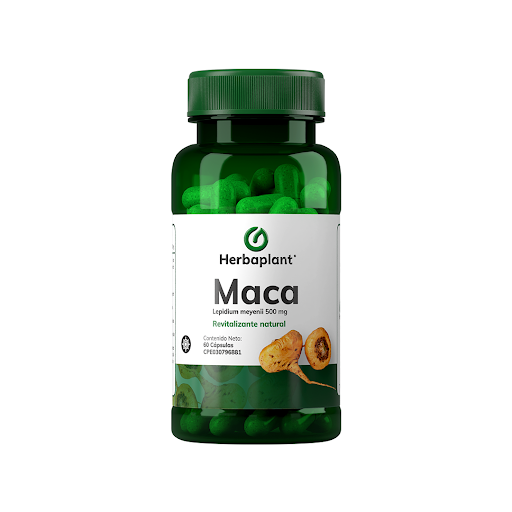 MACA 500MG X 60 CAPS HERBAPLANT