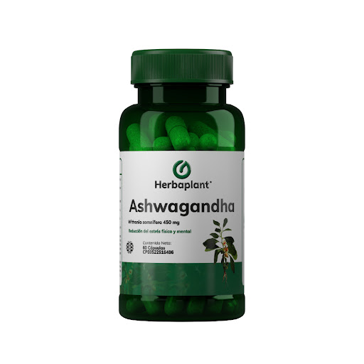 ASHWAGANDHA 450MG X 60CAPS HERBAPLANT