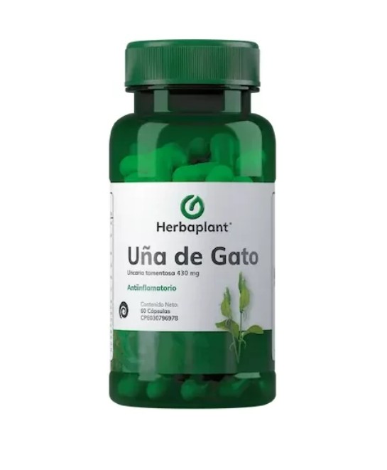 UÑA DE GATO 430MG X 30 CAPS HERBAPLANT