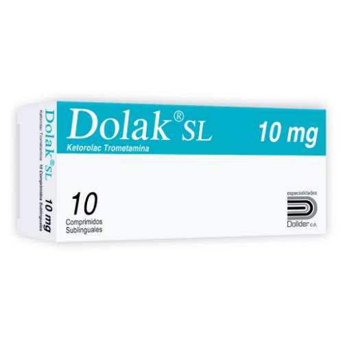 DOLAK 10MG X 10 COM SUBLI
