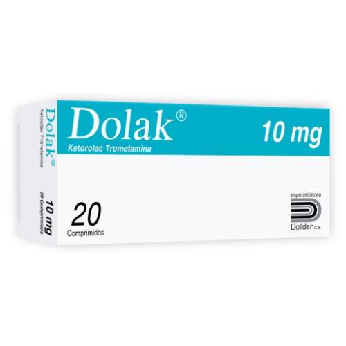 DOLAK 10MG X 20 COMP DOLLDER