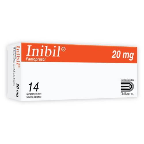 INIBIL 20MG X 14 COMP DOLLDER PANTOPRAZOL