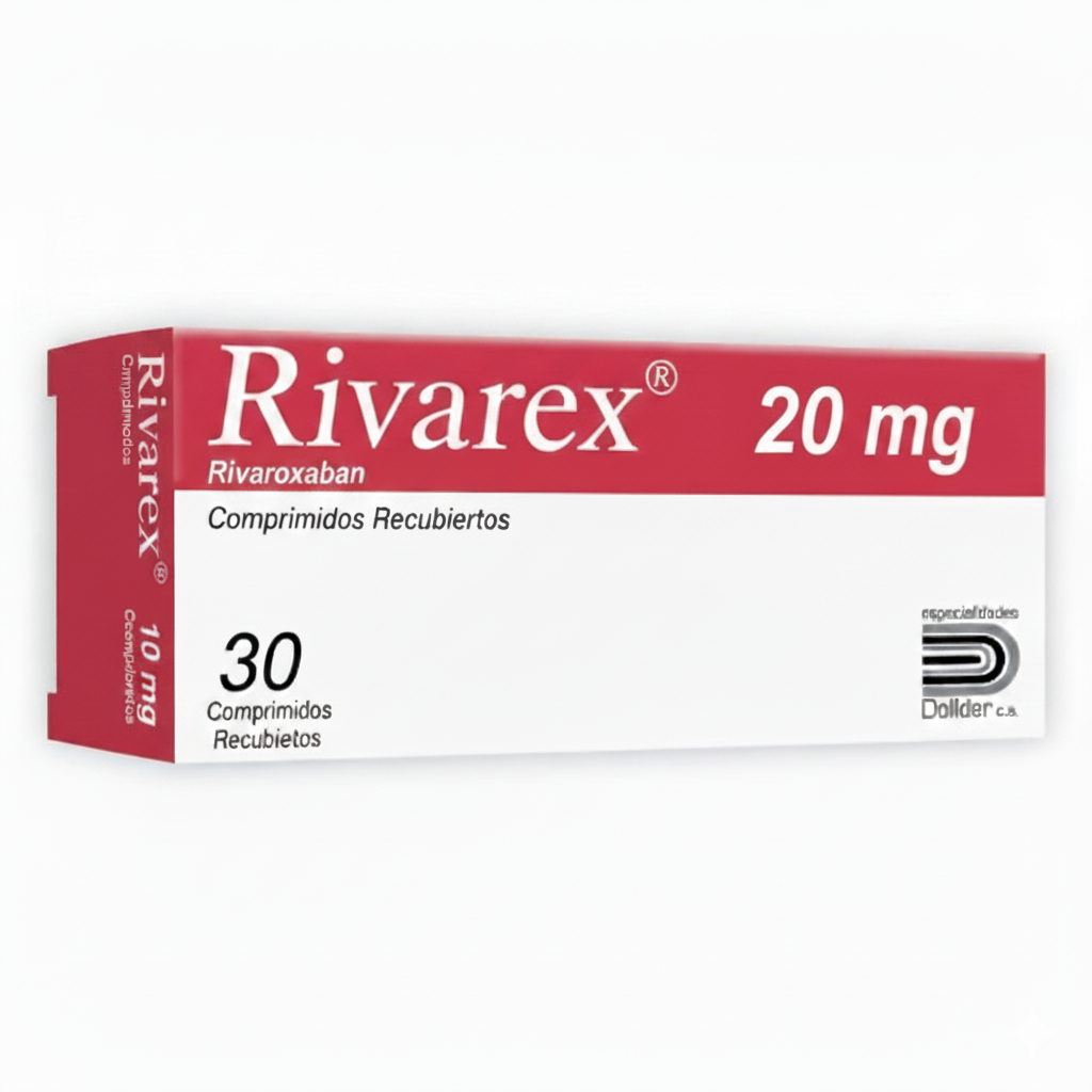 RIVAREX 20MG X 30 COMP DOLLDER RIVAROXABAN
