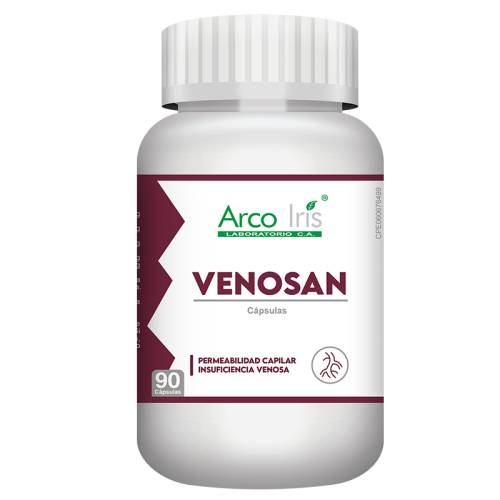 VENOSAN CAPS X 90 ARCOIRIS
