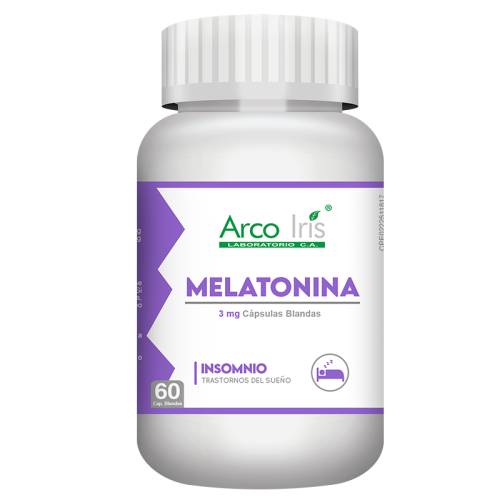 MELATONINA 3MG 60CAPS NOW