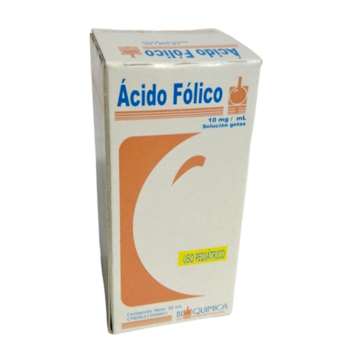 ACIDO FOLICO GOTAS X 30ML BIOQUIMICA