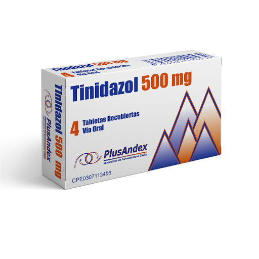 TINIDAZOL 500MG X 4TAB PLUSANDEX