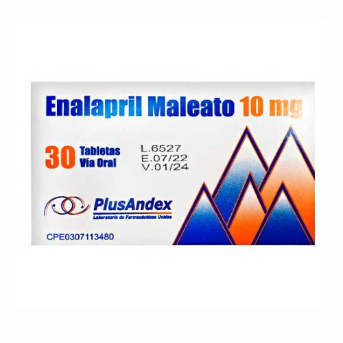 ENALAPRIL 10MG X 30TAB PLUSANDEX