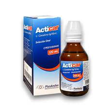 ACTICAR 1G/10ML X 120ML PLUSANDEX (L-CARNITINA)