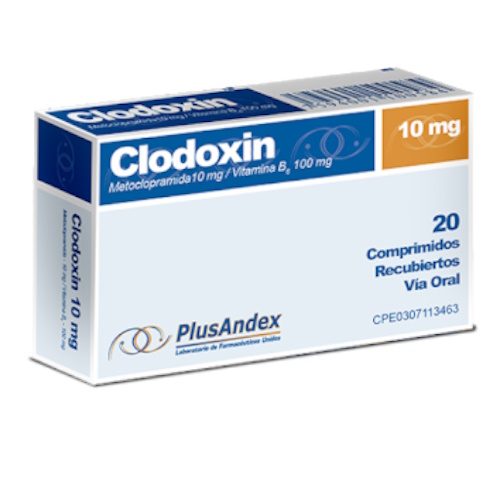 CLODOXIN TAB X 10 PLUSANDEX