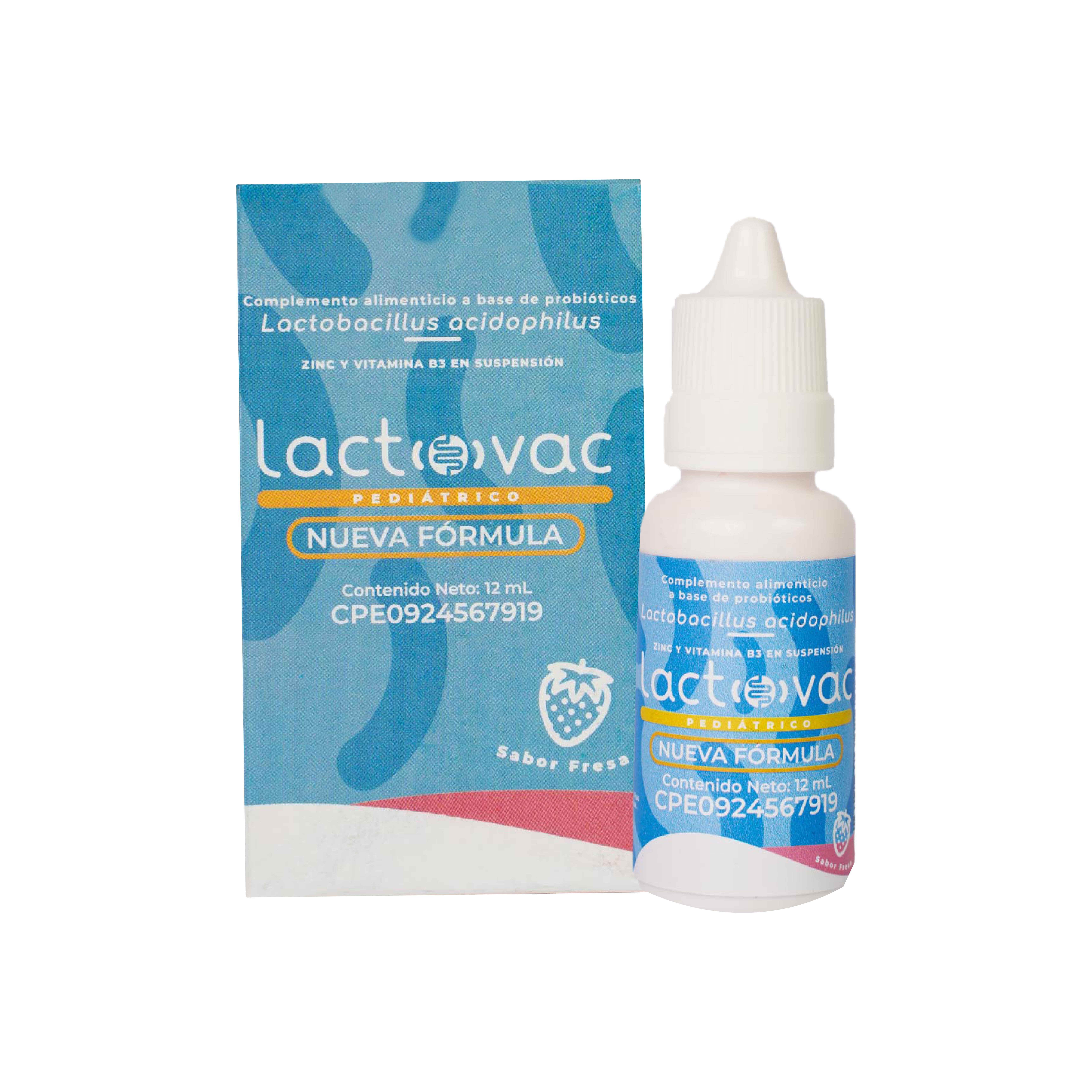 LACTOVAC SUSP PED X 12ML PROBIOTICA