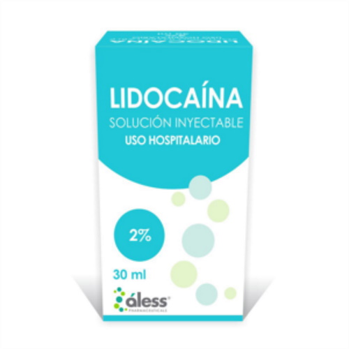 LIDOCAINA 2% X 30ML SOL INYCT ALESS
