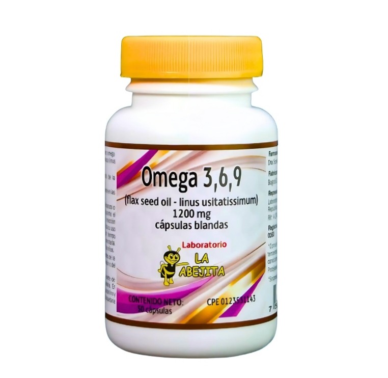 OMEGA 3-6-9 X 50 CAPS LA ABEJITA