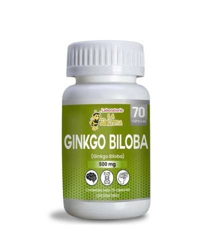 GINKGO BILOBA 500MG X 70 CAPS LA ABEJITA