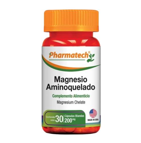 MAGNESIO AMINOQUELADO X 30 CAPS PHARMATEC