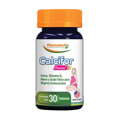 CALCIFOR PRENATAL X 30TAB PHARMATECH