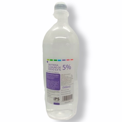 SOLUCION DEXTROSA 5% X 500ML IPS