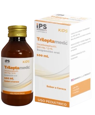TRILEPTAMEDC 300MG/5ML X 100 IPS OXCARBAZEPINA