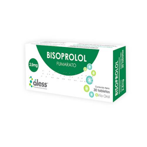 BISOPROLOL 2,5MG X 30TAB ALESS