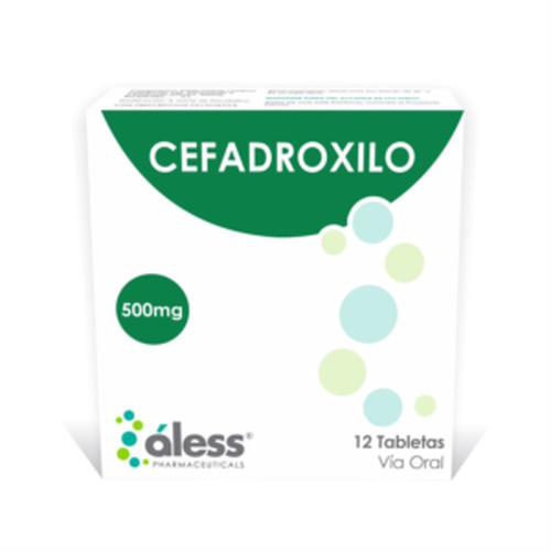 CEFADROXILO 500MG X 12 CAPS ALESS