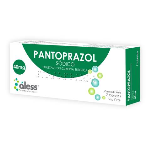 PANTOPRAZOL 40MG X 7 ALESS