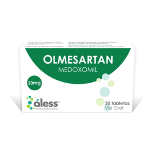 OLMESARTAN 20MG X 30 TAB ALESS
