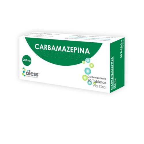CARBAMAZEPINA 200MG X 30TAB ALESS