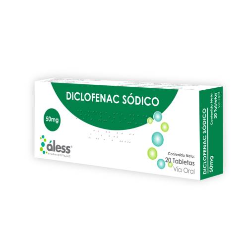 DICLOFENAC SODICO X 20TAB ALESS