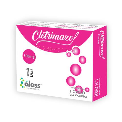 CLOTRIMAZOL 500MG X 1 ALESS