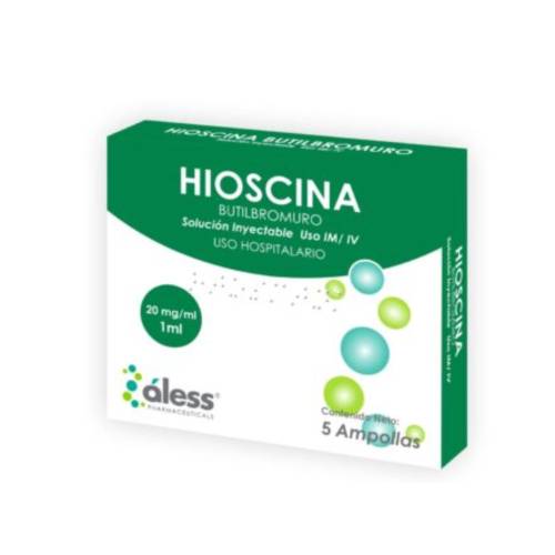 HIOSCINA AMP X 1 ALESS