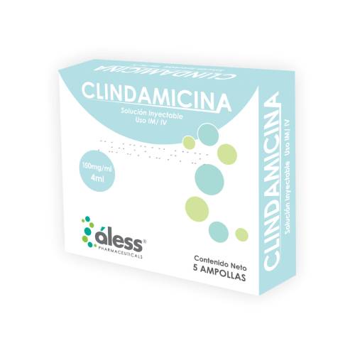 CLINDAMICINA 600MG X 1 AMP ALESS